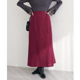 【natural couture】ラップ風ツイードスカート | NICE CLAUP / OLIVE des OLIVE　OUTLET | 詳細画像26 