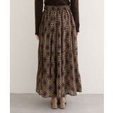 【natural couture】プリーツ切り替えスカート | NICE CLAUP / OLIVE des OLIVE　OUTLET | 詳細画像16 