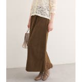 【natural couture】マルチウェイカットスウェードスカート | NICE CLAUP / OLIVE des OLIVE　OUTLET | 詳細画像22 