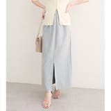 【natural couture】マルチウェイカットスウェードスカート | NICE CLAUP / OLIVE des OLIVE　OUTLET | 詳細画像1 