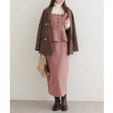 【natural couture】ペプラムビスチェ＆タイトスカート | NICE CLAUP / OLIVE des OLIVE　OUTLET | 詳細画像2 