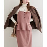 【natural couture】ペプラムビスチェ＆タイトスカート | NICE CLAUP / OLIVE des OLIVE　OUTLET | 詳細画像3 