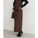 【natural couture】ペプラムビスチェ＆タイトスカート | NICE CLAUP / OLIVE des OLIVE　OUTLET | 詳細画像15 