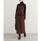 柄2 | 【natural couture】ペプラムビスチェ＆タイトスカート | NICE CLAUP / OLIVE des OLIVE　OUTLET
