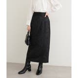 【natural couture】合皮風ポンチスエードタイトスカート | NICE CLAUP / OLIVE des OLIVE OUTLET | 詳細画像12