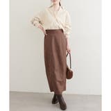 【natural couture】合皮風ポンチスエードタイトスカート | NICE CLAUP / OLIVE des OLIVE OUTLET | 詳細画像10