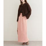 【natural couture】合皮風ポンチスエードタイトスカート | NICE CLAUP / OLIVE des OLIVE OUTLET | 詳細画像6