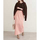 【natural couture】合皮風ポンチスエードタイトスカート | NICE CLAUP / OLIVE des OLIVE OUTLET | 詳細画像5