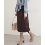 【natural couture】セミタイトミディ丈スカート | NICE CLAUP / OLIVE des OLIVE OUTLET | 詳細画像1