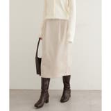 【natural couture】セミタイトミディ丈スカート | NICE CLAUP / OLIVE des OLIVE OUTLET | 詳細画像3