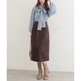 【natural couture】セミタイトミディ丈スカート | NICE CLAUP / OLIVE des OLIVE OUTLET | 詳細画像21