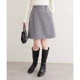 【natural couture】台形キュロットスカート | NICE CLAUP / OLIVE des OLIVE OUTLET | 詳細画像2