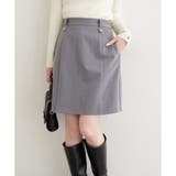 【natural couture】台形キュロットスカート | NICE CLAUP / OLIVE des OLIVE OUTLET | 詳細画像3