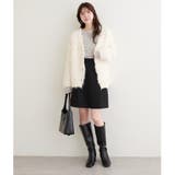 【natural couture】台形キュロットスカート | NICE CLAUP / OLIVE des OLIVE OUTLET | 詳細画像17