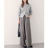 【natural couture】イージーウエストワイドパンツ | NICE CLAUP / OLIVE des OLIVE　OUTLET | 詳細画像2 