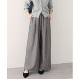 【natural couture】イージーウエストワイドパンツ | NICE CLAUP / OLIVE des OLIVE　OUTLET | 詳細画像3 