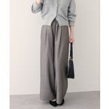 【natural couture】イージーウエストワイドパンツ | NICE CLAUP / OLIVE des OLIVE　OUTLET | 詳細画像4 