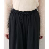 【natural couture】イージーウエストワイドパンツ | NICE CLAUP / OLIVE des OLIVE　OUTLET | 詳細画像13 