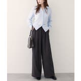 【natural couture】イージーウエストワイドパンツ | NICE CLAUP / OLIVE des OLIVE　OUTLET | 詳細画像20 