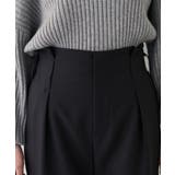 【natural couture】バックルベルト付きタックパンツ | NICE CLAUP / OLIVE des OLIVE　OUTLET | 詳細画像9 