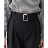 【natural couture】バックルベルト付きタックパンツ | NICE CLAUP / OLIVE des OLIVE　OUTLET | 詳細画像11 
