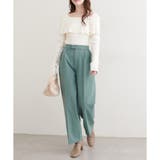 【natural couture】タックスラックスパンツ | NICE CLAUP / OLIVE des OLIVE OUTLET | 詳細画像8