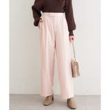 【natural couture】タックスラックスパンツ | NICE CLAUP / OLIVE des OLIVE OUTLET | 詳細画像10