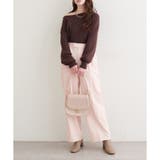 【natural couture】タックスラックスパンツ | NICE CLAUP / OLIVE des OLIVE OUTLET | 詳細画像13