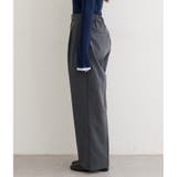 【natural couture】タックスラックスパンツ | NICE CLAUP / OLIVE des OLIVE OUTLET | 詳細画像15