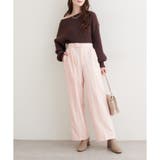 ピンク | 【natural couture】タックスラックスパンツ | NICE CLAUP / OLIVE des OLIVE OUTLET