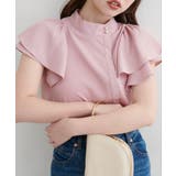 【natural couture】ラッフルフリルフロントアシメブラウス | NICE CLAUP / OLIVE des OLIVE　OUTLET | 詳細画像5 