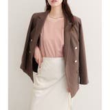 【natural couture】ハートネックパイピング配色ブラウス | NICE CLAUP / OLIVE des OLIVE　OUTLET | 詳細画像12 