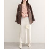 【natural couture】ハートネックパイピング配色ブラウス | NICE CLAUP / OLIVE des OLIVE　OUTLET | 詳細画像13 