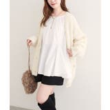 【natural couture】フレアヘムブラウス | NICE CLAUP / OLIVE des OLIVE　OUTLET | 詳細画像6 