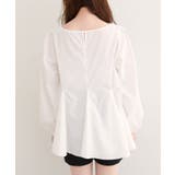 【natural couture】フレアヘムブラウス | NICE CLAUP / OLIVE des OLIVE　OUTLET | 詳細画像10 