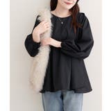 【natural couture】フレアヘムブラウス | NICE CLAUP / OLIVE des OLIVE　OUTLET | 詳細画像16 