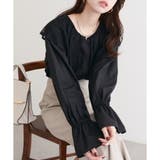 【natural couture】レースケープカラーブラウス | NICE CLAUP / OLIVE des OLIVE OUTLET | 詳細画像3