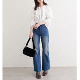 【natural couture】レースケープカラーブラウス | NICE CLAUP / OLIVE des OLIVE OUTLET | 詳細画像10