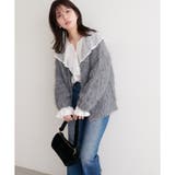 【natural couture】レースケープカラーブラウス | NICE CLAUP / OLIVE des OLIVE OUTLET | 詳細画像12