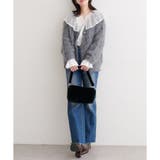 【natural couture】レースケープカラーブラウス | NICE CLAUP / OLIVE des OLIVE OUTLET | 詳細画像13