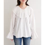 【natural couture】レースケープカラーブラウス | NICE CLAUP / OLIVE des OLIVE OUTLET | 詳細画像15