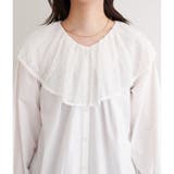 【natural couture】レースケープカラーブラウス | NICE CLAUP / OLIVE des OLIVE OUTLET | 詳細画像18