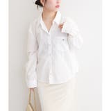 【natural couture】ポケット刺繍入りゆるシャツ | NICE CLAUP / OLIVE des OLIVE OUTLET | 詳細画像14