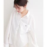 【natural couture】ポケット刺繍入りゆるシャツ | NICE CLAUP / OLIVE des OLIVE OUTLET | 詳細画像15