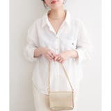 【natural couture】ポケット刺繍入りゆるシャツ | NICE CLAUP / OLIVE des OLIVE OUTLET | 詳細画像16