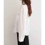 【natural couture】ポケット刺繍入りゆるシャツ | NICE CLAUP / OLIVE des OLIVE OUTLET | 詳細画像23