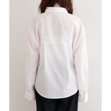 【natural couture】ポケット刺繍入りゆるシャツ | NICE CLAUP / OLIVE des OLIVE OUTLET | 詳細画像24