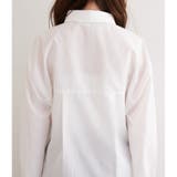 【natural couture】ポケット刺繍入りゆるシャツ | NICE CLAUP / OLIVE des OLIVE OUTLET | 詳細画像25