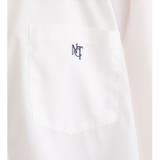 【natural couture】ポケット刺繍入りゆるシャツ | NICE CLAUP / OLIVE des OLIVE OUTLET | 詳細画像26