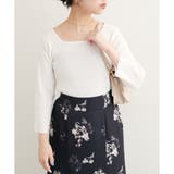 【natural couture】前後2WAY7分袖リブニット | NICE CLAUP / OLIVE des OLIVE OUTLET | 詳細画像30